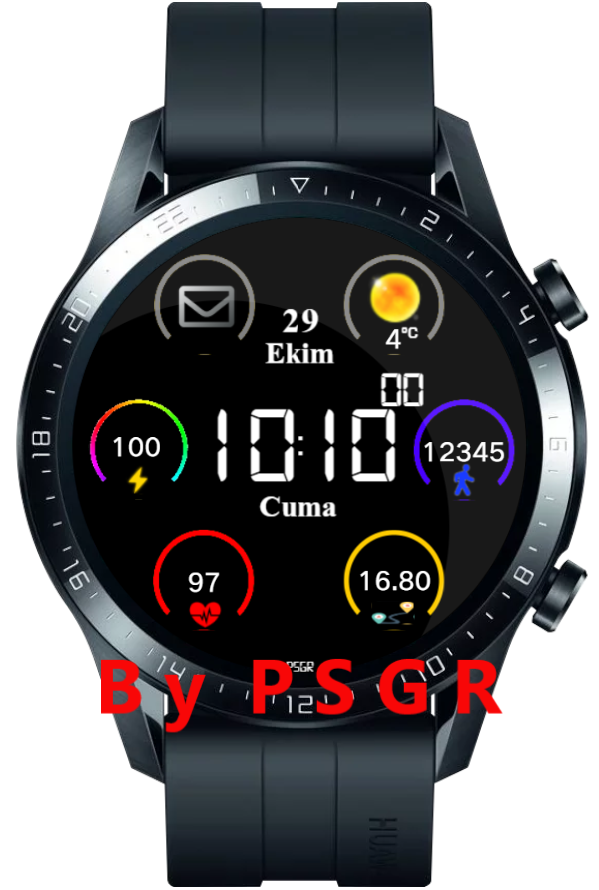 华为Huawei Watch GT/GT 2 46mm GT / GT 2 46mm手表表盘