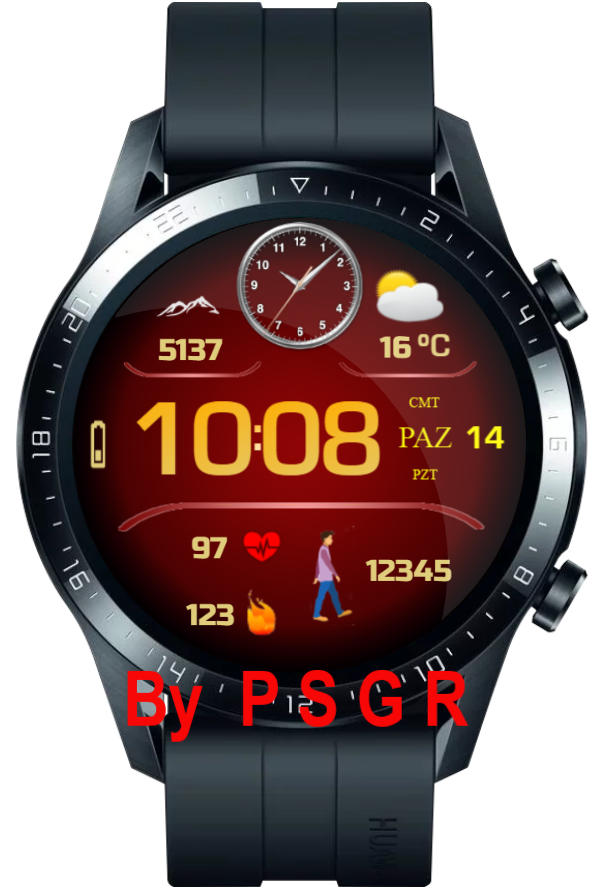 华为Huawei Watch GT/GT 2 46mm GT / GT 2 46mm手表表盘