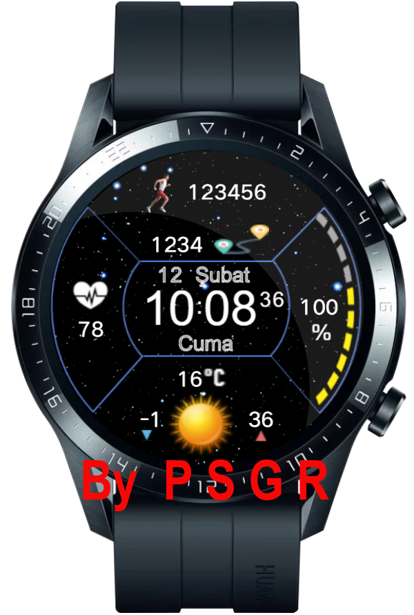 华为Huawei Watch GT/GT 2 46mm GT / GT 2 46mm手表表盘