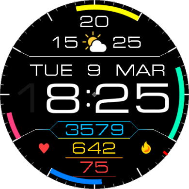 华为Huawei Watch GT/GT 2 46mm GT / GT 2 46mm手表表盘