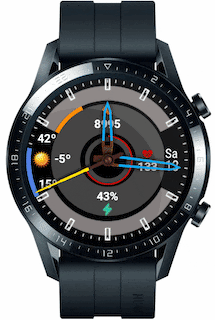 华为Huawei Watch GT/GT 2 46mm GT / GT 2 46mm手表表盘