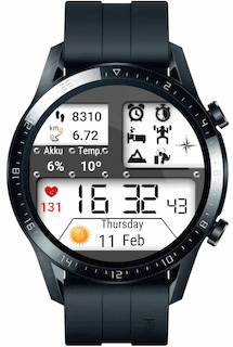 华为Huawei Watch GT/GT 2 46mm GT / GT 2 46mm手表表盘