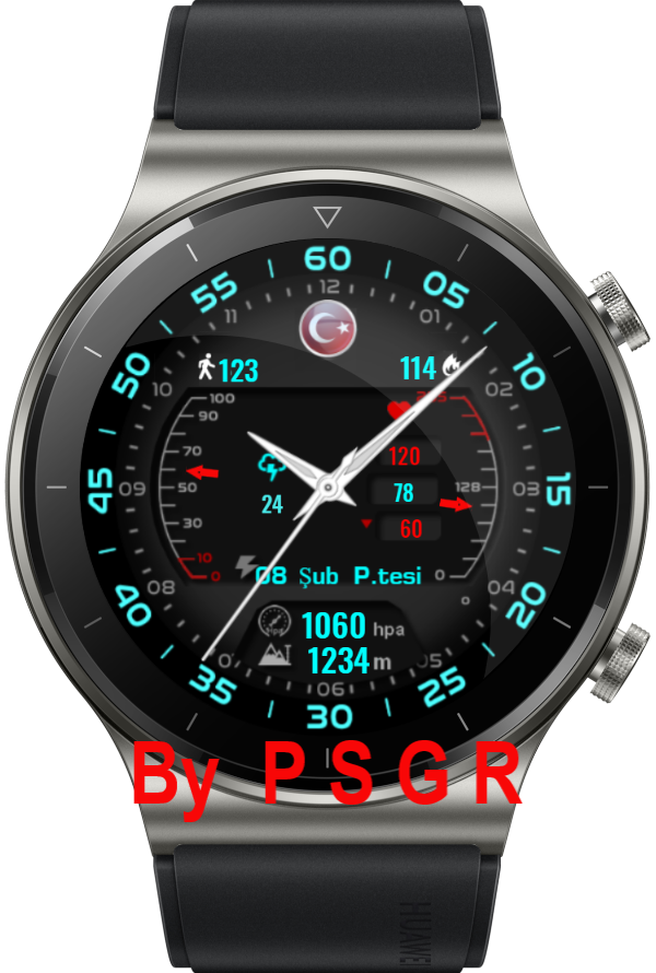 华为Huawei Watch GT/GT 2 46mm GT / GT 2 46mm手表表盘