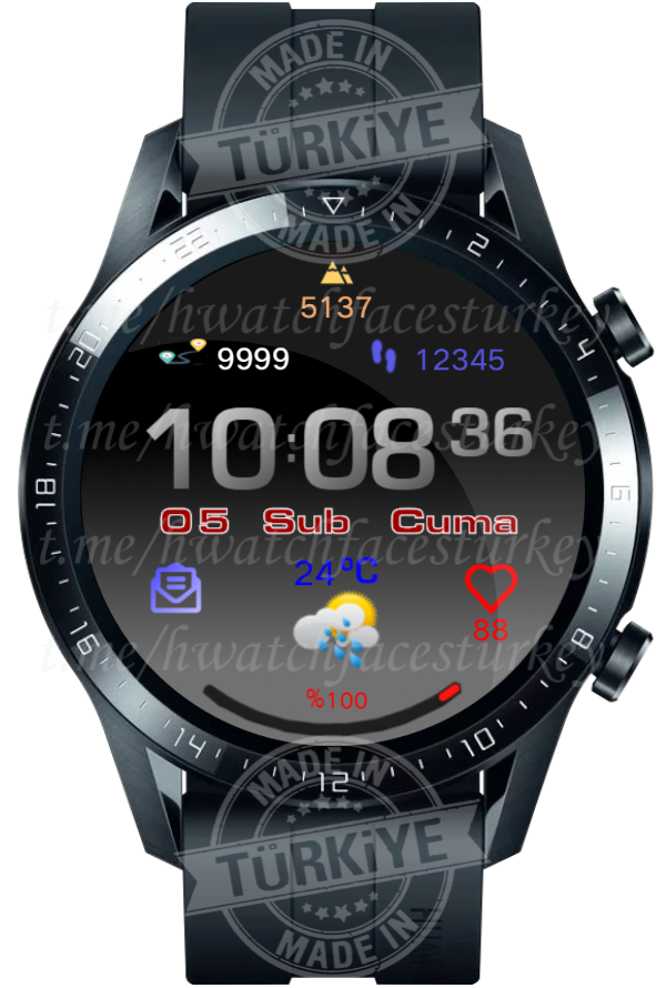 华为Huawei Watch GT/GT 2 46mm GT / GT 2 46mm手表表盘