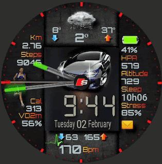 华为Huawei Watch GT/GT 2 46mm GT / GT 2 46mm手表表盘