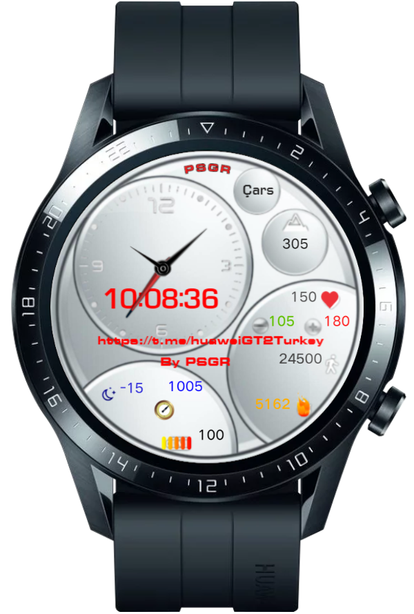 华为Huawei Watch GT/GT 2 46mm GT / GT 2 46mm手表表盘