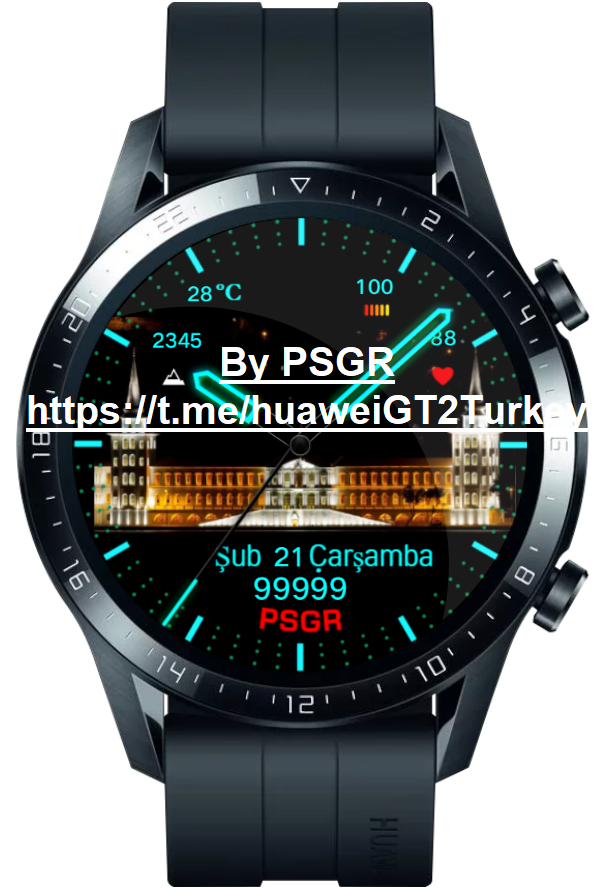 华为Huawei Watch GT/GT 2 46mm GT / GT 2 46mm手表表盘