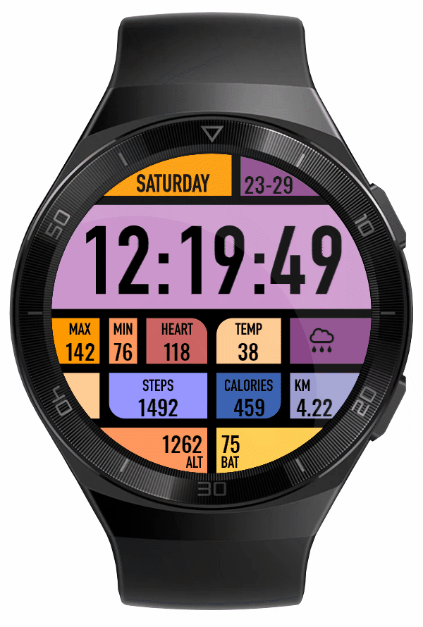 华为Huawei Watch GT/GT 2 46mm GT / GT 2 46mm手表表盘