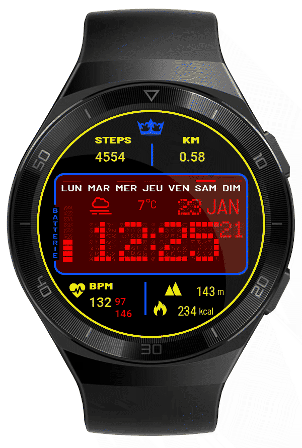 华为Huawei Watch GT/GT 2 46mm GT / GT 2 46mm手表表盘