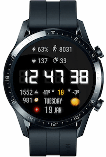 华为Huawei Watch GT/GT 2 46mm GT / GT 2 46mm手表表盘