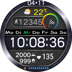 华为Huawei Watch GT/GT 2 46mm GT / GT 2 46mm手表表盘