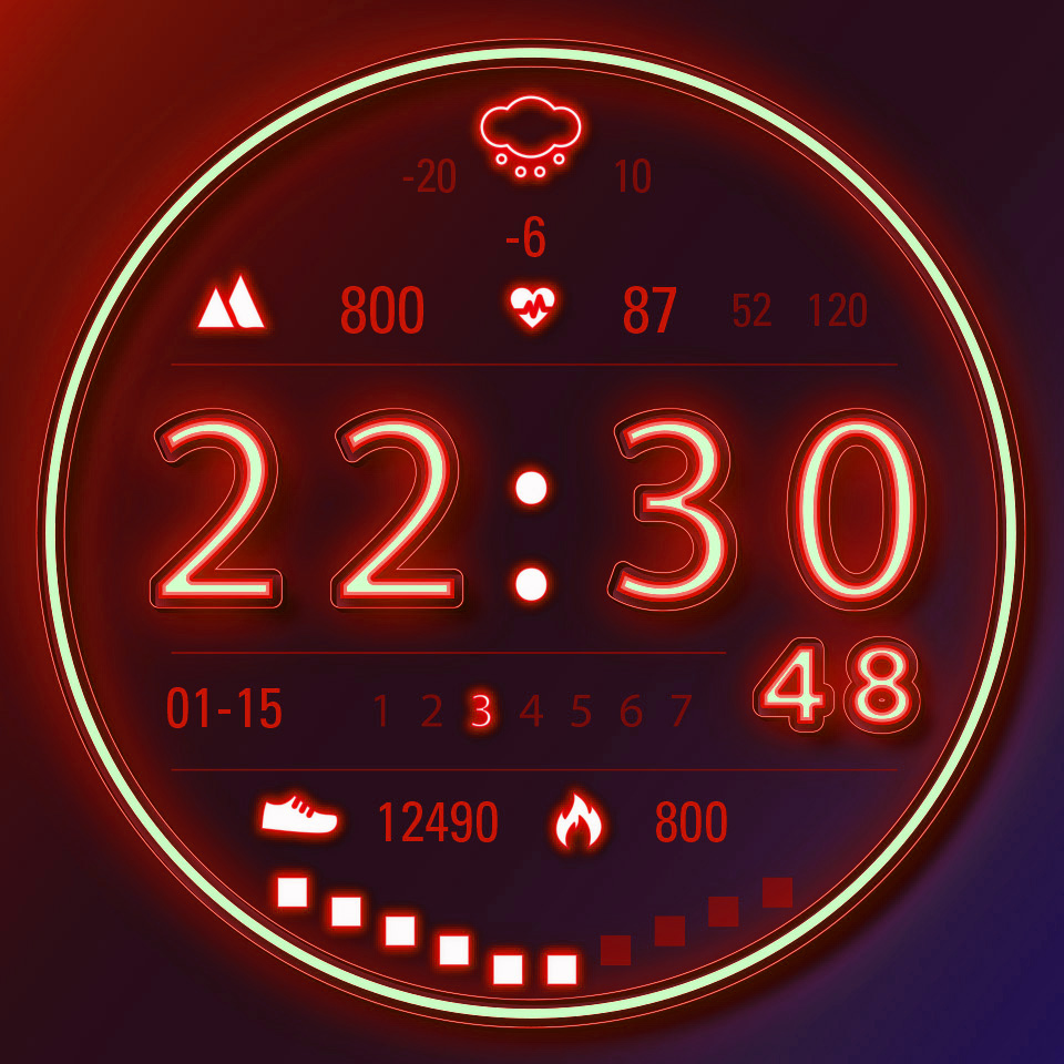 华为Huawei Watch GT/GT 2 46mm GT / GT 2 46mm手表表盘