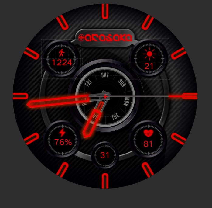 华为Huawei Watch GT/GT 2 46mm GT / GT 2 46mm手表表盘