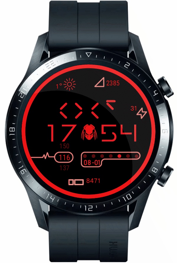 华为Huawei Watch GT/GT 2 46mm GT / GT 2 46mm手表表盘
