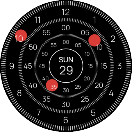 华为Huawei Watch GT/GT 2 46mm GT / GT 2 46mm手表表盘