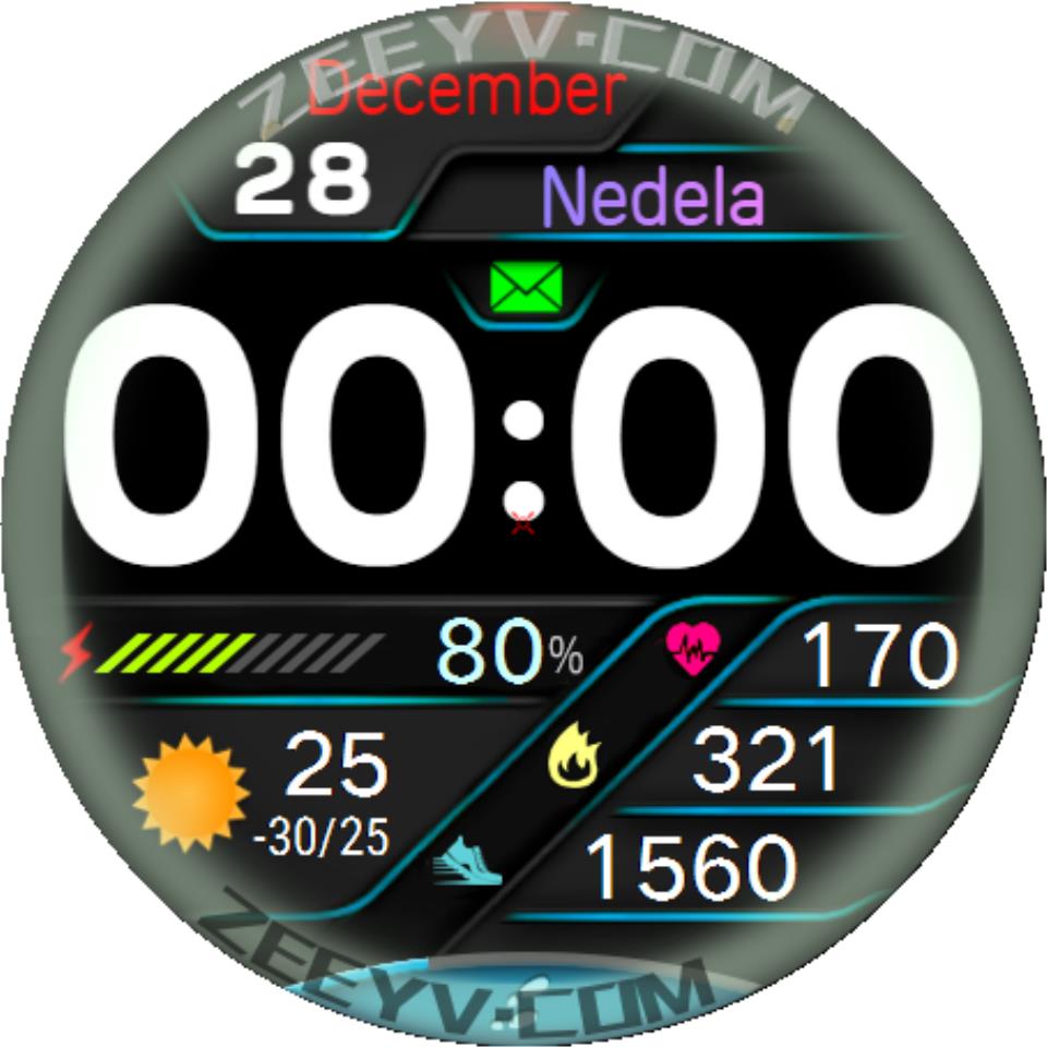 华为Huawei Watch GT/GT 2 46mm GT / GT 2 46mm手表表盘