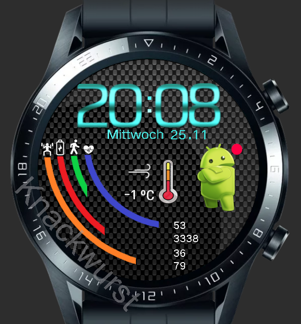 华为Huawei Watch GT/GT 2 46mm GT / GT 2 46mm手表表盘