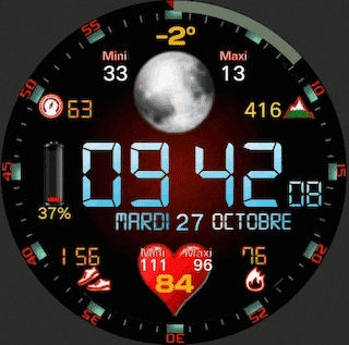 华为Huawei Watch GT/GT 2 46mm GT / GT 2 46mm手表表盘