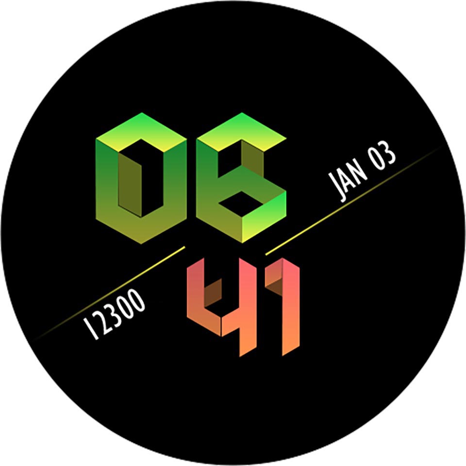 华为Huawei Watch GT/GT 2 46mm GT / GT 2 46mm手表表盘