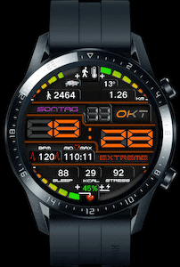 华为Huawei Watch GT/GT 2 46mm GT / GT 2 46mm手表表盘