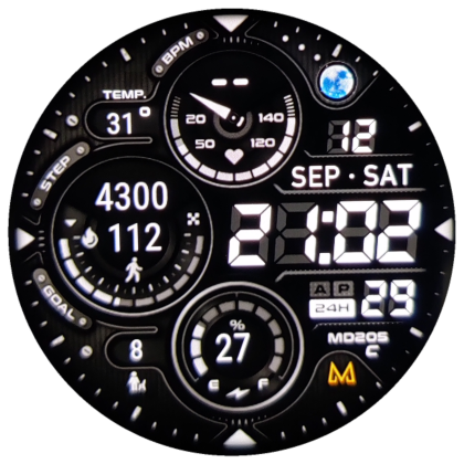 华为Huawei Watch GT/GT 2 46mm GT / GT 2 46mm手表表盘