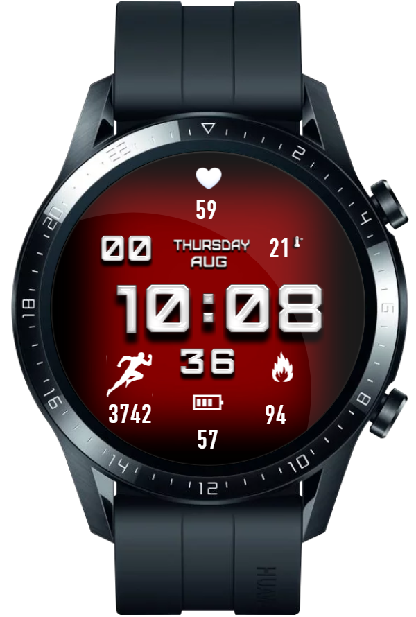 华为Huawei Watch GT/GT 2 46mm GT / GT 2 46mm手表表盘