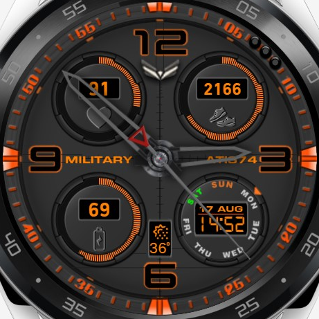 华为Huawei Watch GT/GT 2 46mm GT / GT 2 46mm手表表盘