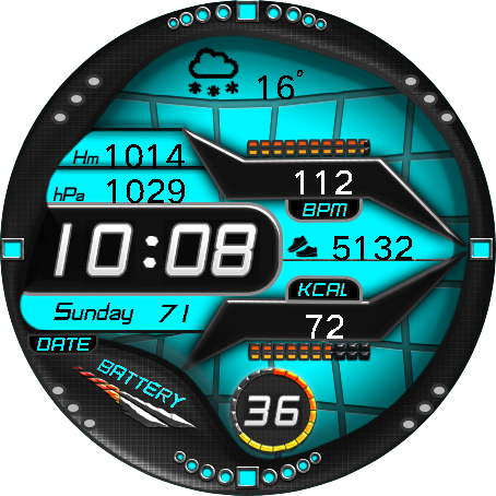 华为Huawei Watch GT/GT 2 46mm GT / GT 2 46mm手表表盘