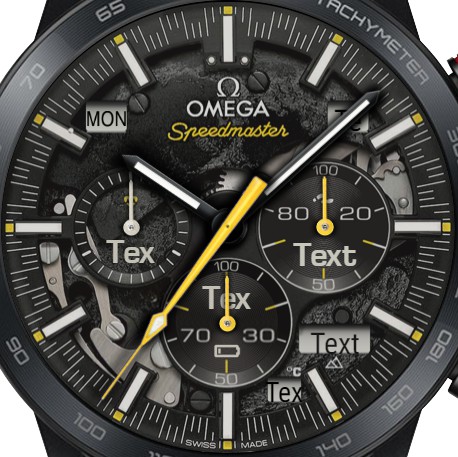 华为Huawei Watch GT/GT 2 46mm GT / GT 2 46mm手表表盘