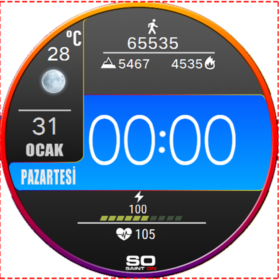 华为Huawei Watch GT/GT 2 46mm GT / GT 2 46mm手表表盘