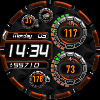 华为Huawei Watch GT/GT 2 46mm GT / GT 2 46mm手表表盘