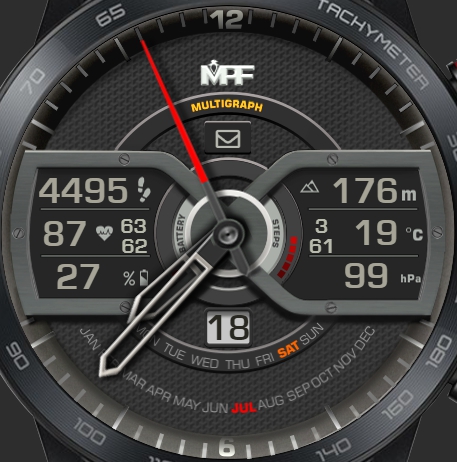 华为Huawei Watch GT/GT 2 46mm GT / GT 2 46mm手表表盘