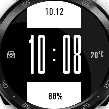 华为Huawei Watch GT/GT 2 46mm GT / GT 2 46mm手表表盘