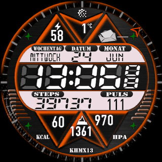 华为Huawei Watch GT/GT 2 46mm GT / GT 2 46mm手表表盘