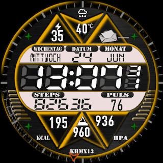 华为Huawei Watch GT/GT 2 46mm GT / GT 2 46mm手表表盘