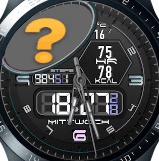 华为Huawei Watch GT/GT 2 46mm GT / GT 2 46mm手表表盘