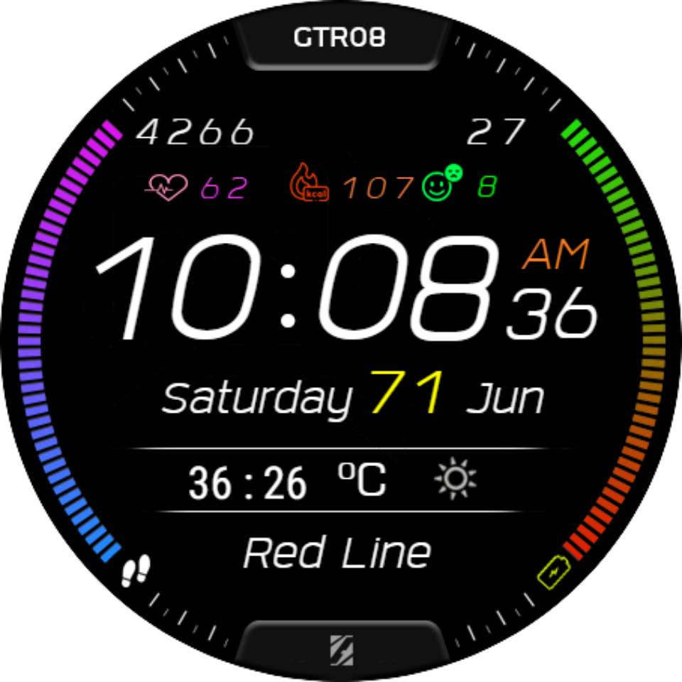 华为Huawei Watch GT/GT 2 46mm GT / GT 2 46mm手表表盘