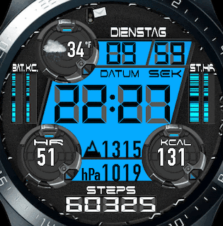 华为Huawei Watch GT/GT 2 46mm GT / GT 2 46mm手表表盘