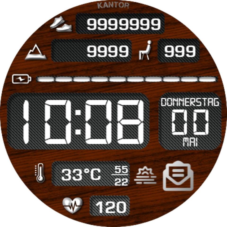 华为Huawei Watch GT/GT 2 46mm GT / GT 2 46mm手表表盘