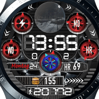 华为Huawei Watch GT/GT 2 46mm GT / GT 2 46mm手表表盘