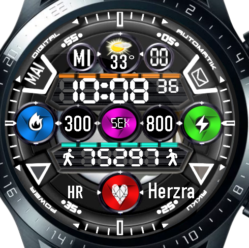 华为Huawei Watch GT/GT 2 46mm GT / GT 2 46mm手表表盘
