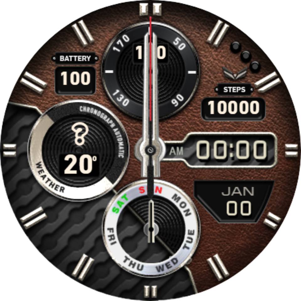 华为Huawei Watch GT/GT 2 46mm GT / GT 2 46mm手表表盘