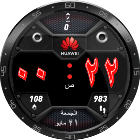 华为Huawei Watch GT/GT 2 46mm GT / GT 2 46mm手表表盘