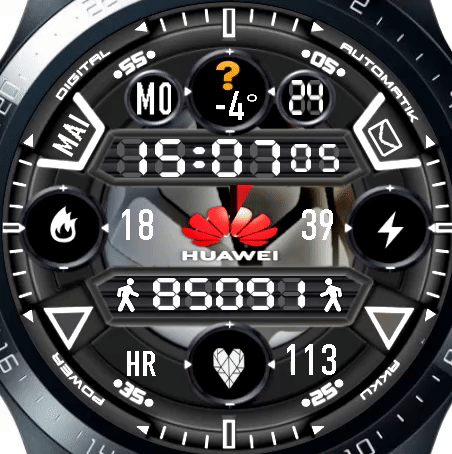 华为Huawei Watch GT/GT 2 46mm GT / GT 2 46mm手表表盘