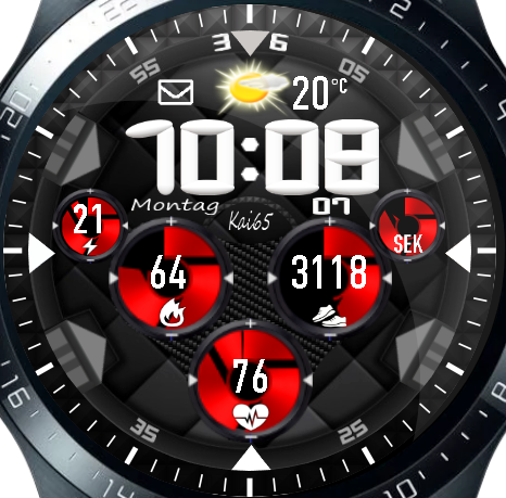 华为Huawei Watch GT/GT 2 46mm GT / GT 2 46mm手表表盘