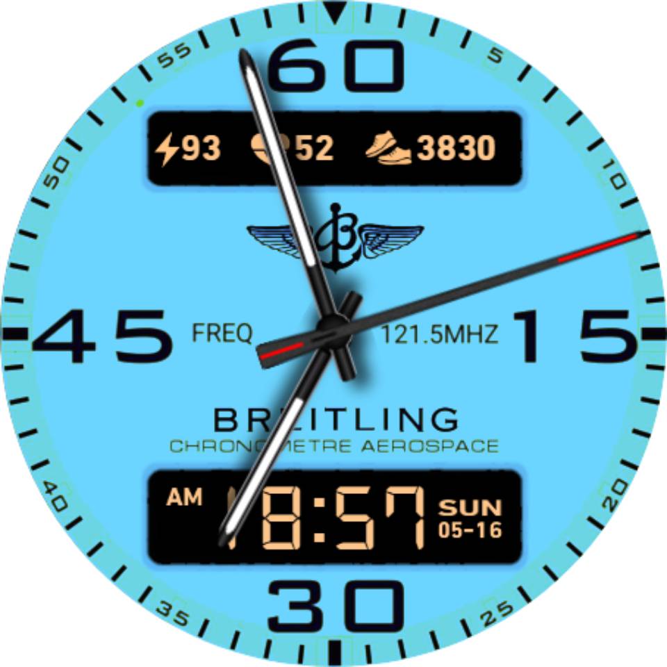 华为Huawei Watch GT/GT 2 46mm GT / GT 2 46mm手表表盘