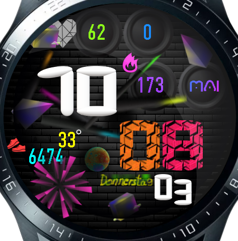 华为Huawei Watch GT/GT 2 46mm GT / GT 2 46mm手表表盘