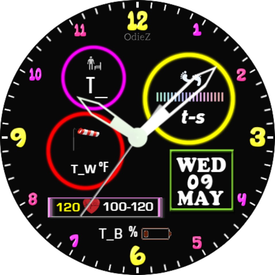 华为Huawei Watch GT/GT 2 46mm GT / GT 2 46mm手表表盘