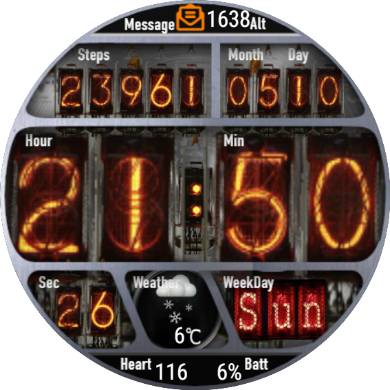 华为Huawei Watch GT/GT 2 46mm GT / GT 2 46mm手表表盘