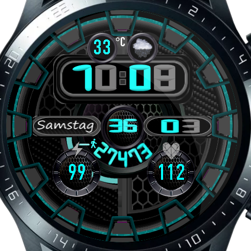 华为Huawei Watch GT/GT 2 46mm GT / GT 2 46mm手表表盘